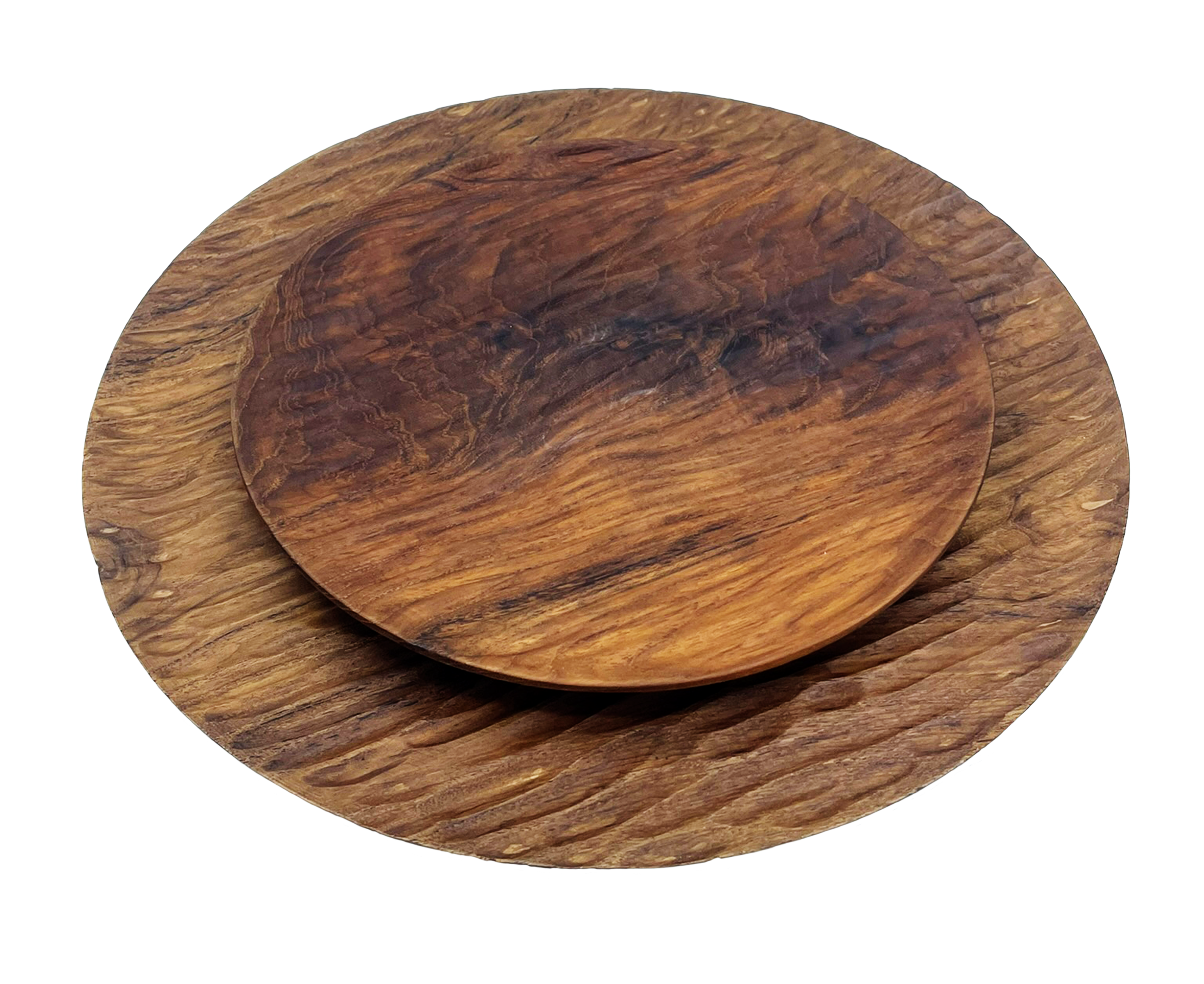 PLATE SET 'Carved'