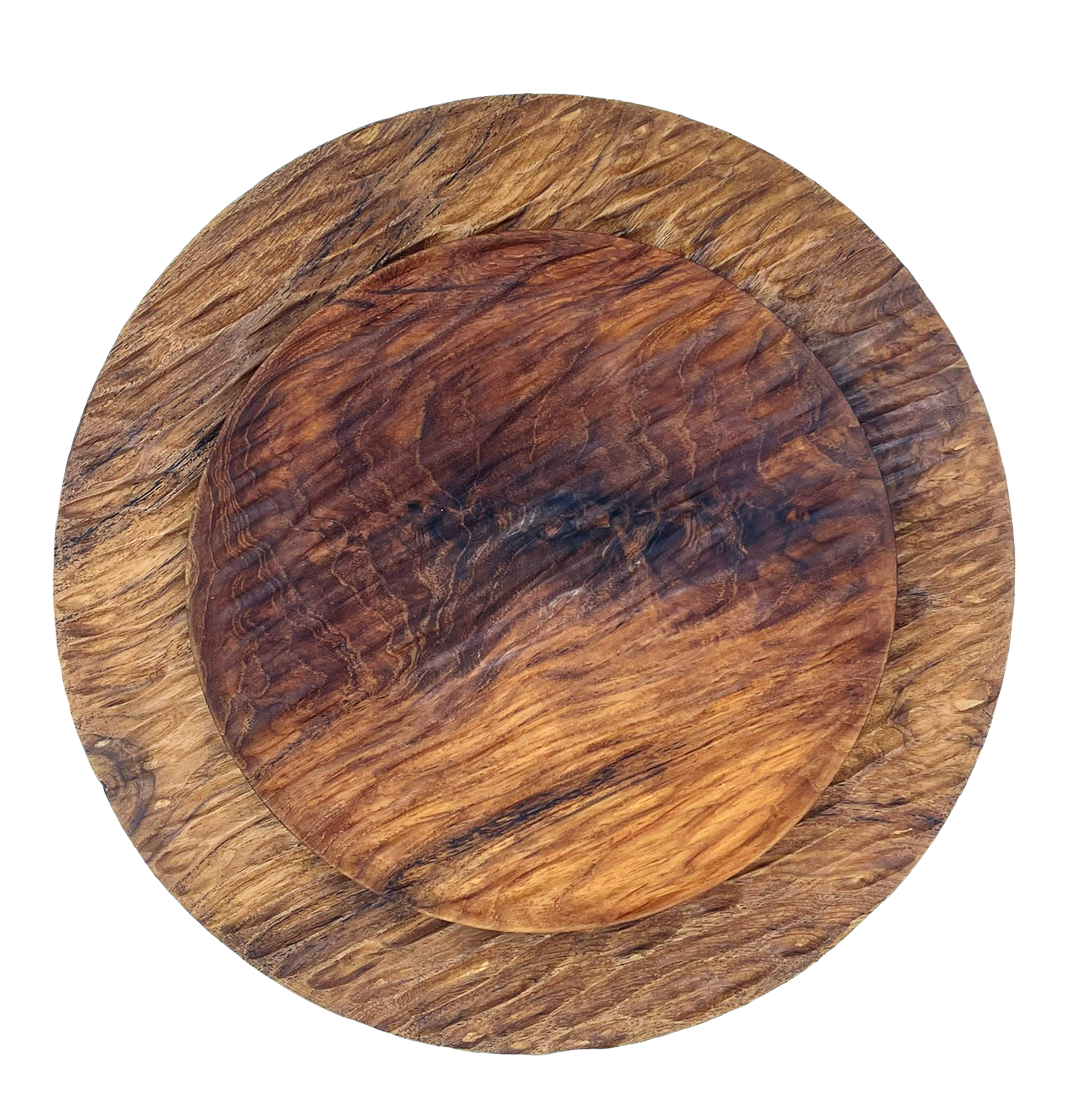 PLATE SET 'Carved'